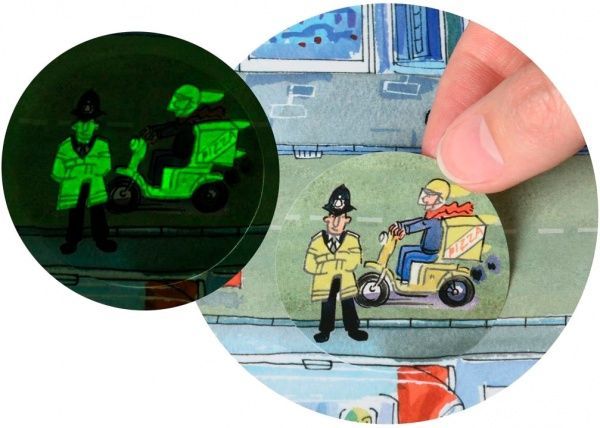 Набір наліпок Scribble Down Лондон, з онлайн-додатком (SD/19)