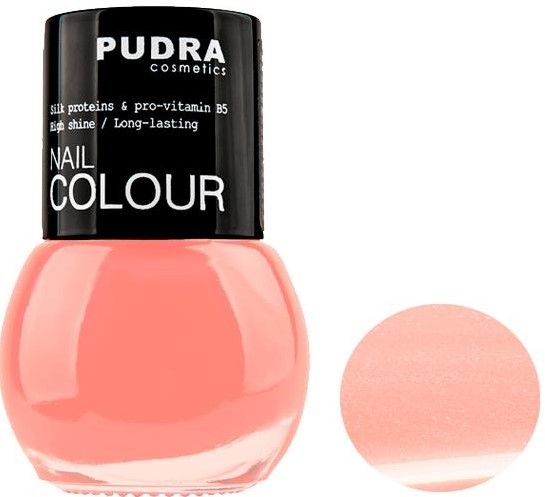 Лак для ногтей Pudra Cosmetics Nail Colour №10 светло-бежевый 13 мл 