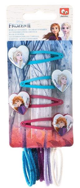 Набір для волосся DISNEY FROZEN заколки и резинки