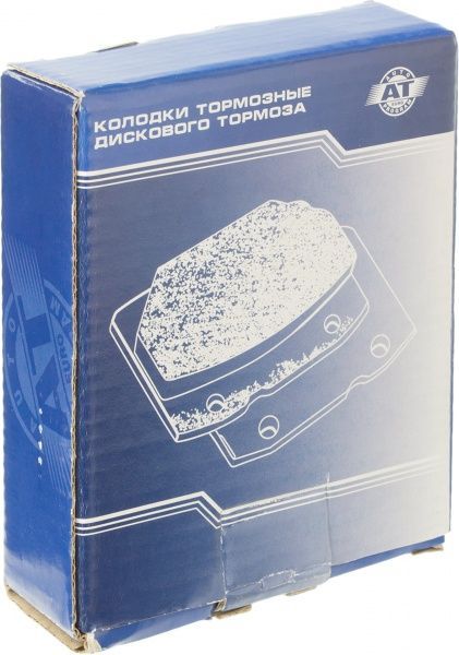 Колодки тормозные AT для Daewoo Lanos 1.4/1.5, matiz (96273708) AT 1090-200BP 