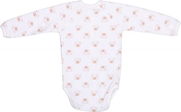 Боді дитяче унісекс Baby Veres Baby Bear р.80 коричневий 