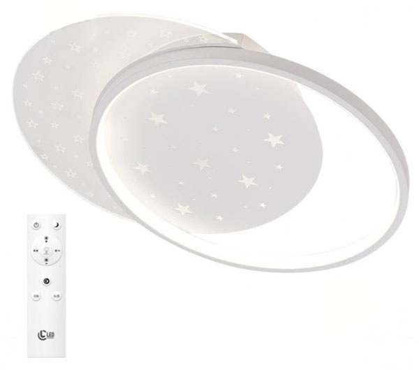 Світильник стельовий LED CONCEPT LISSADELL R RC 90 Вт білий 2800-6000 К