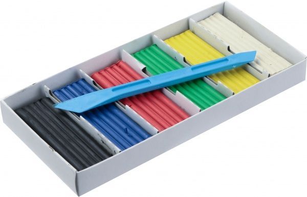 Пластилин со стеком ZB.6200 6 цветов 120 г ZiBi