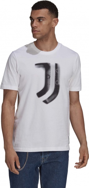 Футболка Adidas JUVE TEE GR2907 р.L белый