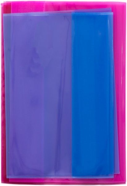 Обложки для учебников Полимер 5 кл флуоресцентные рельефный шов