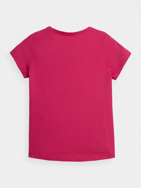 Футболка 4F NOSDJ-JTSD300-54S р.128 рожевий