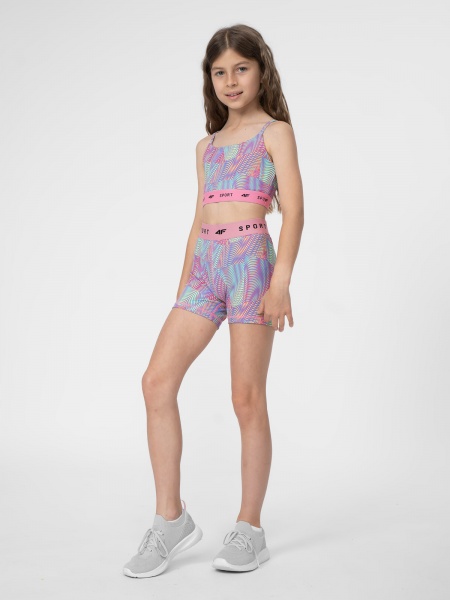 Бра 4F SPORT BRA F038 4FJSS23USBAF038-90A р.122-128 різнокольоровий