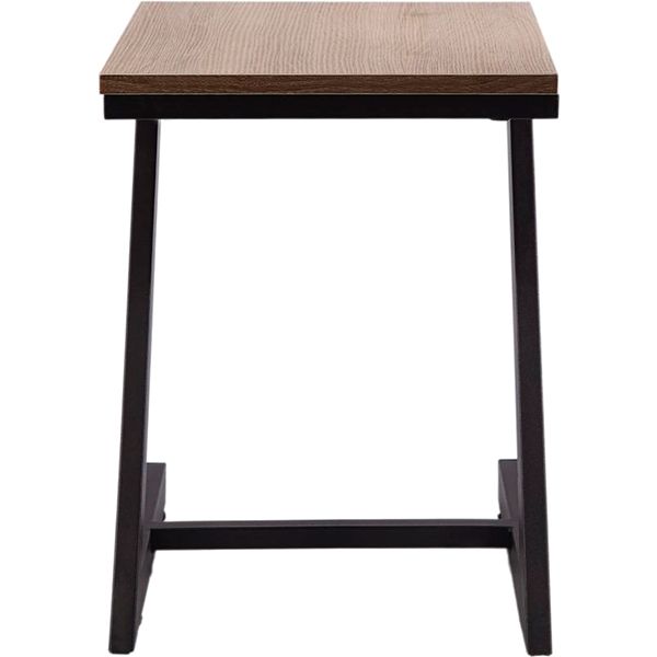 Табурет Лугалпроф Zeta дуб сонома / черный 