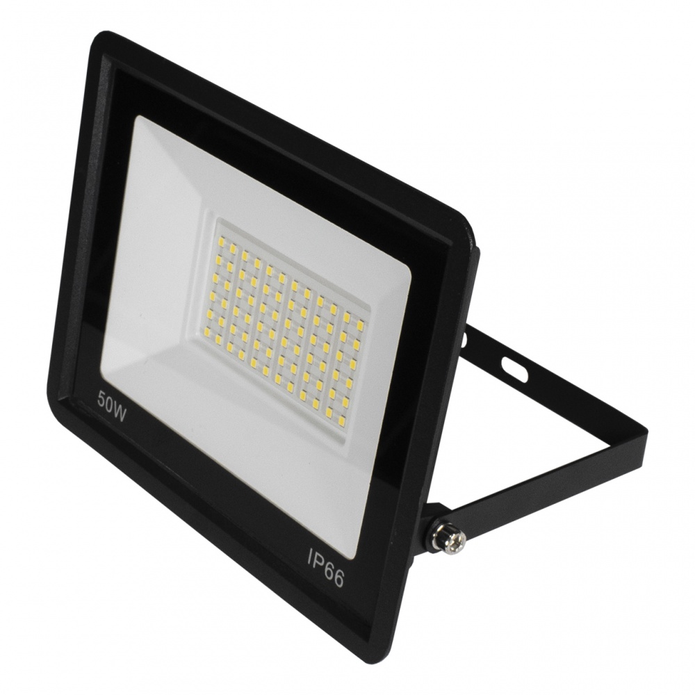 Прожектор светодиодный V-WATT FL-50 50 Вт IP66 черный