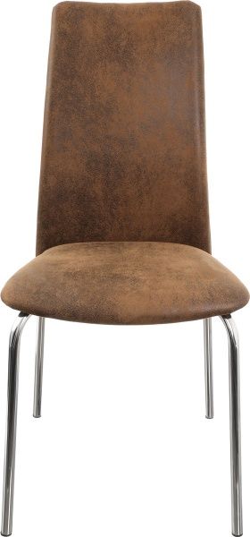 Стул Nowy Styl Muza Chrome (BOX-2) (CH) Gobi-02 рыжий 