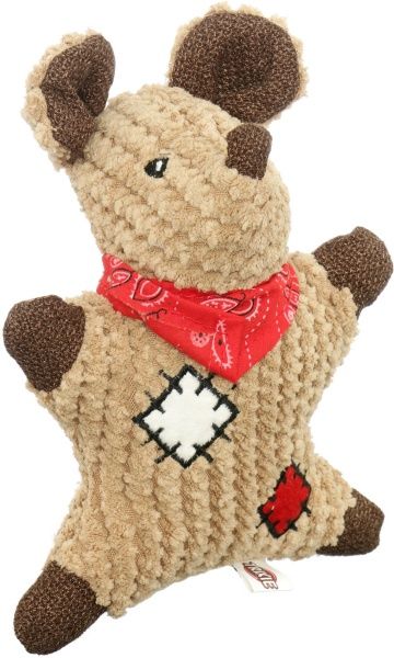 Игрушка для собак Trixie Мышка с заплатками 19 см 36030