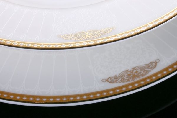 Сервиз столовый Ancient Gold 28 предметoв на 6 персон Fiora