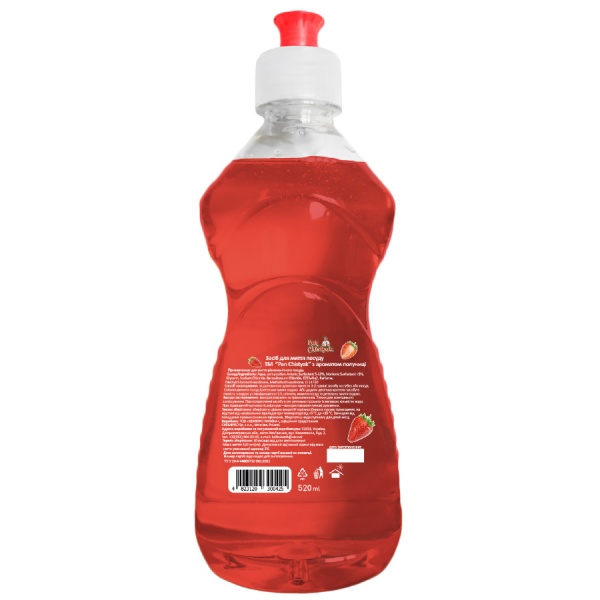 Средство для ручного мытья посуды Pan Chistyak с ароматом клубники 0,5л