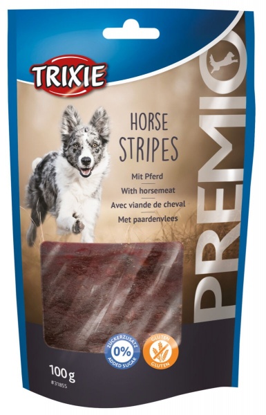 Лакомство Trixie для собак Horse Stripes с кониной 11 см 100 г 31855