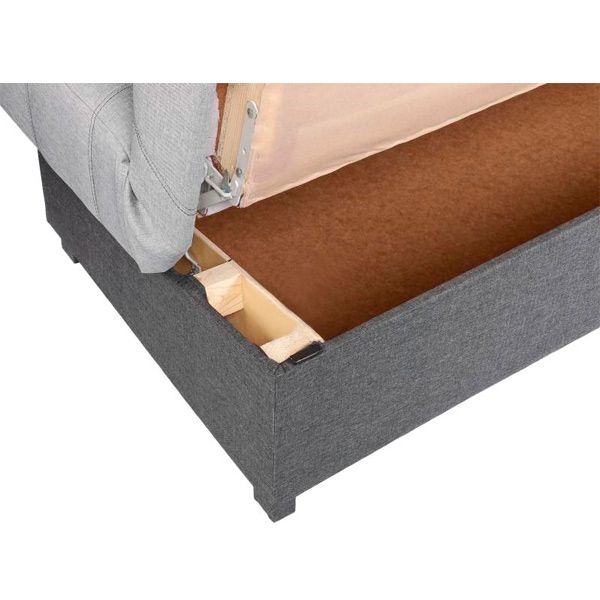 Диван Берегиня Торнадо 2060х910х910 мм сірий