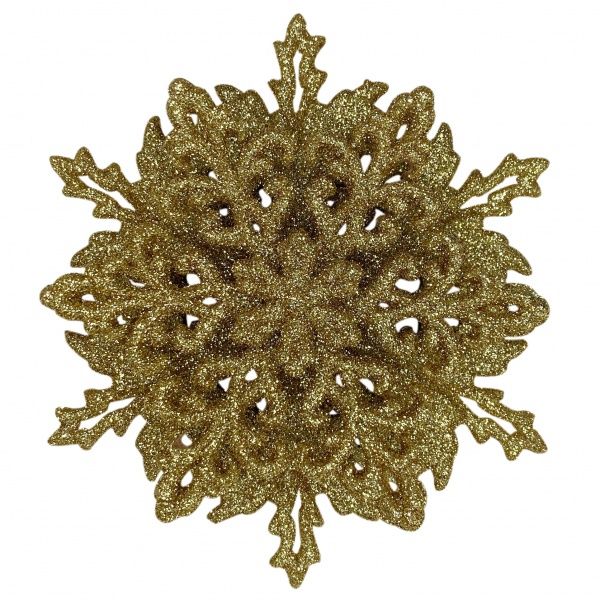 Подвеска MISLT Снежинка обьемная Морозко CC000-3 7 см