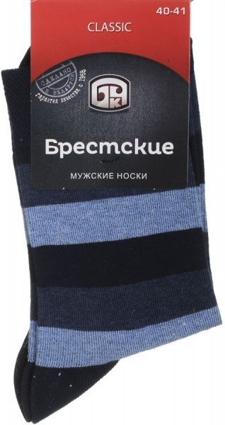 Шкарпетки чоловічі БЧК 2125 CLASSIC 047 р. 25 темно-синій 