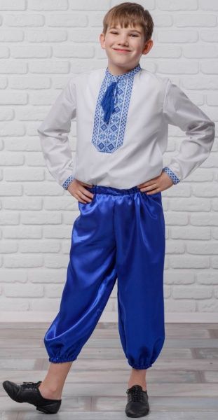 Шаровары детские Сварга р.80-86 синий 