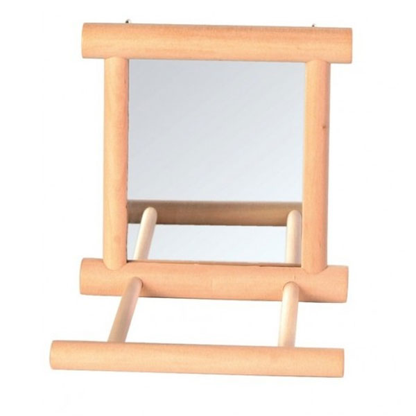 Зеркало для попугая Trixie 5861 9х9 см