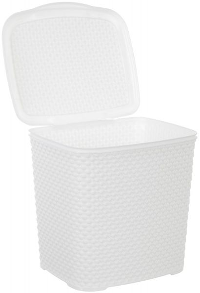 Кошик універсальний пластиковий N010 6,2 л білий 235x215x205 мм