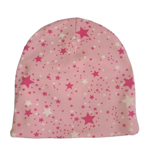 Шапочка детская для девочки Роза Звезды 200442 р.48-50 розовый 