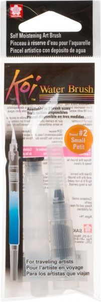 Кисточка с резервуаром KOI WATER BRUSH №2 Small SAKURA 