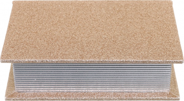 Скринька-книга Шик 16х11х4,5 см золота