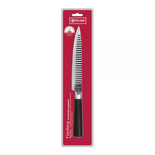 Нож разделочный Flamberg 20 см RD-681 Rondell