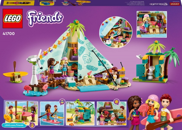 Конструктор LEGO Friends Кемпінг на пляжі 41700
