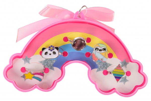 Набор детских колечек Радуга 5 шт./уп. KB2125 (ассортимент)