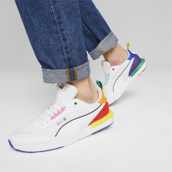 Кроссовки Puma R22 LIL 38959401 р.37,5 белый