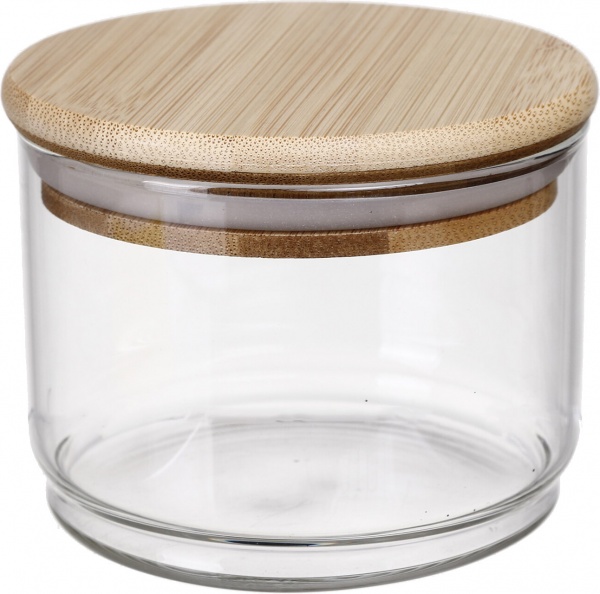 Набор емкостей на бамбуковой подставке 400 мл h-26,5 см 7089-2 S&T