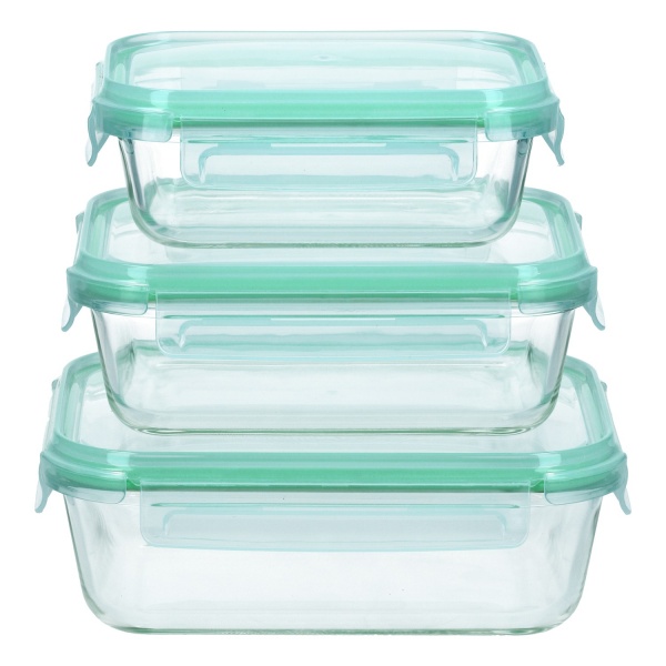 Контейнер Full wrapped 650 мл прямоугольный мятный miFamilia