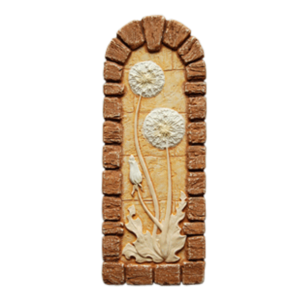 Гипсовый декор Одуванчик бронза