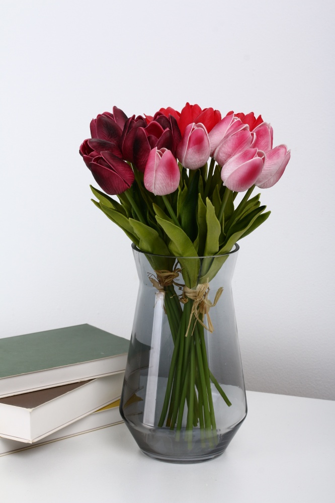 Ваза стеклянная Sensio Galaxy 20,7 см черная 1005