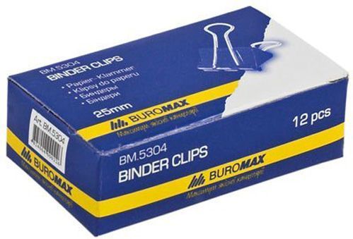 Набір біндерів 19 мм 12 шт.