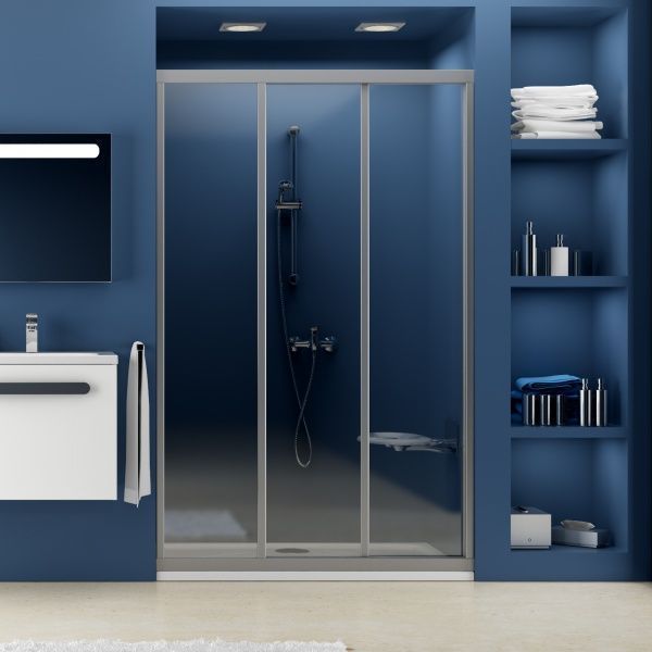 Душевая дверь Supernova ASDP3 - 100 (Transp) satin 00VA0U02Z1