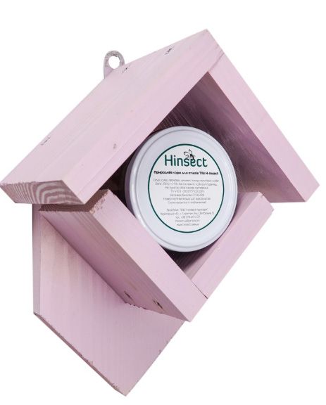 Кормушка Кормушка садовая с кормом розовая