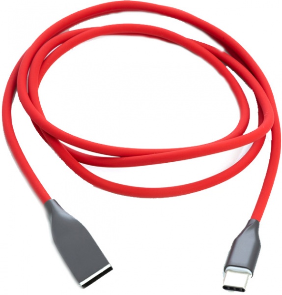 Кабель PowerPlant USB-подовжувач 1 м червоний (CA911387) 