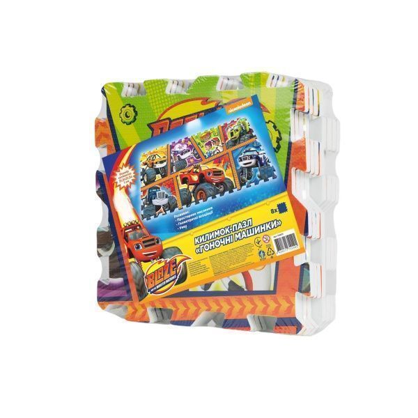 Коврик-пазл Blaze and the Monster Machines Гоночные машинки