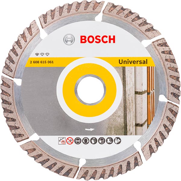 Диск алмазный отрезной Bosch Standard Universal 125x2.0x22.2 универсальный 2608615060