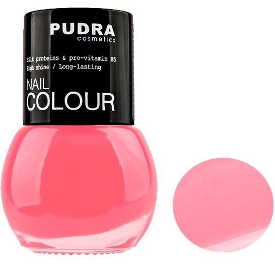 Лак для ногтей Pudra Cosmetics Nail Colour №32 светло-розовый 13 мл 