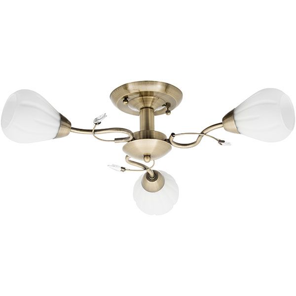 Люстра Accento Lighting Cartagena ALDW-MX12832/3 античная латунь