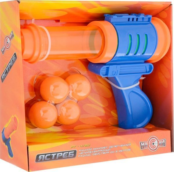 Пистолет пластиковый Dream Makers Ястреб РТ-4/9,0 Миссия 0007-23A