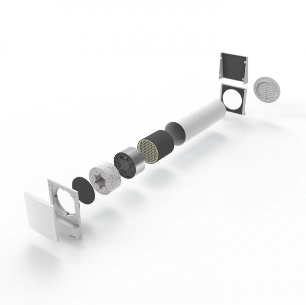 Рекуператор HARMONY (0,5 м, пульт ДУ) Ventoxx RV-2_0,5-Gr2-A10W-RC