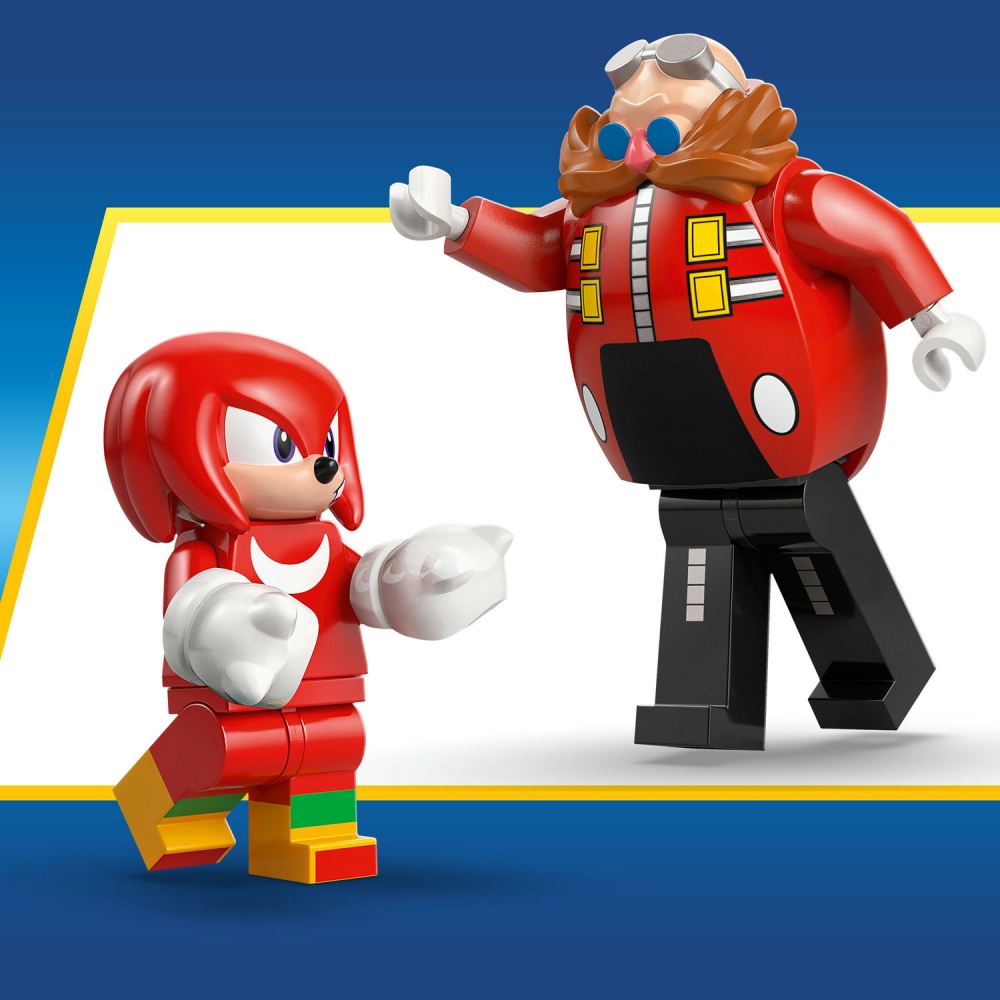 Конструктор LEGO Sonic Knuckles против Dr. Eggman Egg Crusher Mech 77005