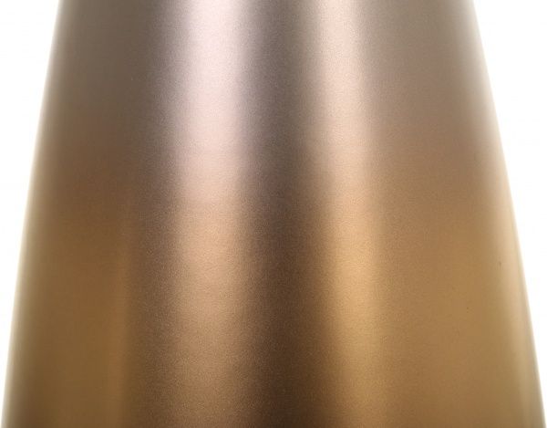 Ваза фаянсовая золотая Singapore 16х41 см Jomaze