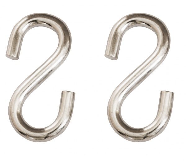 Крюк S-образный 6 мм 2 шт.