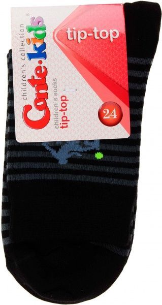 Шкарпетки дитячі Conte-Kids TIP-TOP 208 р.24 чорний 