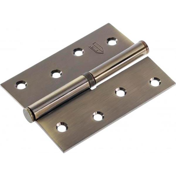 Петля стрела 100 x75мм бронза левая 2 шт